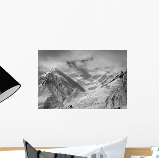 Snow-Covered St Elias Mountains And Clearing Storm Wall Mural