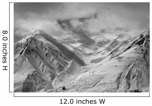 Snow-Covered St Elias Mountains And Clearing Storm Wall Mural