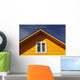 Yellow Timber House Wall Mural