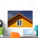 Yellow Timber House Wall Mural