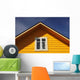 Yellow Timber House Wall Mural