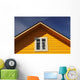 Yellow Timber House Wall Mural