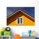 Yellow Timber House Wall Mural