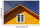 Yellow Timber House Wall Mural