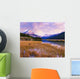 Tangle Ridge And Mount Kitchener At Sunset Reflected In Pond Wall Mural