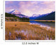 Tangle Ridge And Mount Kitchener At Sunset Reflected In Pond Wall Mural