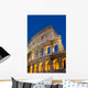 Exterior View Of The Coliseum Amphitheatre At Night, Rome, Italy Wall Mural