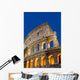 Exterior View Of The Coliseum Amphitheatre At Night, Rome, Italy Wall Mural