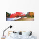 Panorama Of Red Maple Tree, Muskoka, Ontario Wall Mural