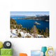 Emerald Bay in winter, Lake Tahoe Wall Mural