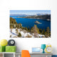 Emerald Bay in winter, Lake Tahoe Wall Mural