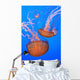 Sea Nettles In Monterey Bay Aquarium Display Wall Mural
