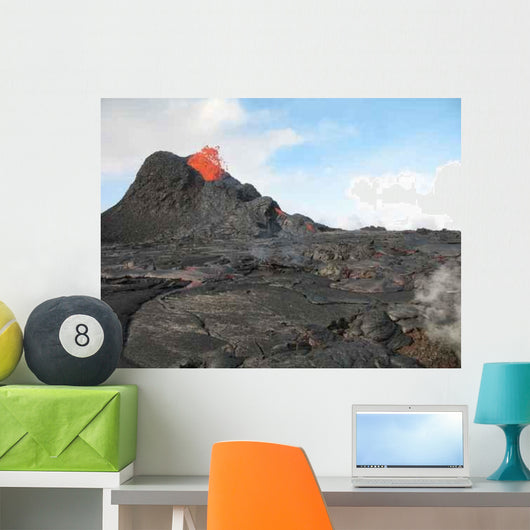 Cratere Explosant Wall Decal