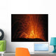 Explosion Lave En Fusion Wall Decal