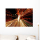 Colored Lights Sea Horse Dreams Wall Mural