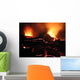 Crateres En Eruption Wall Decal Design 3