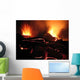 Crateres En Eruption Wall Decal Design 3
