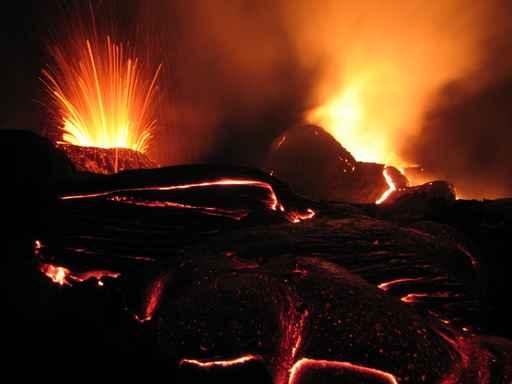 Crateres En Eruption Wall Decal Design 3