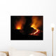 Cratere En Eruption Wall Decal Design 1