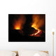 Cratere En Eruption Wall Decal Design 1