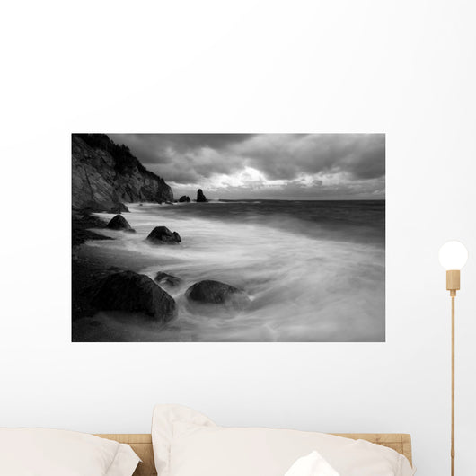Pillar Rock, Cape Breton Highlands National Park, Nova Scotia Wall Mural