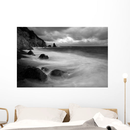 Pillar Rock, Cape Breton Highlands National Park, Nova Scotia Wall Mural