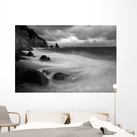 Pillar Rock, Cape Breton Highlands National Park, Nova Scotia Wall Mural