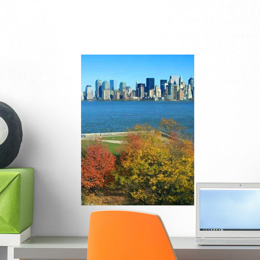 Lower Manhattan Seen from Wall Decal