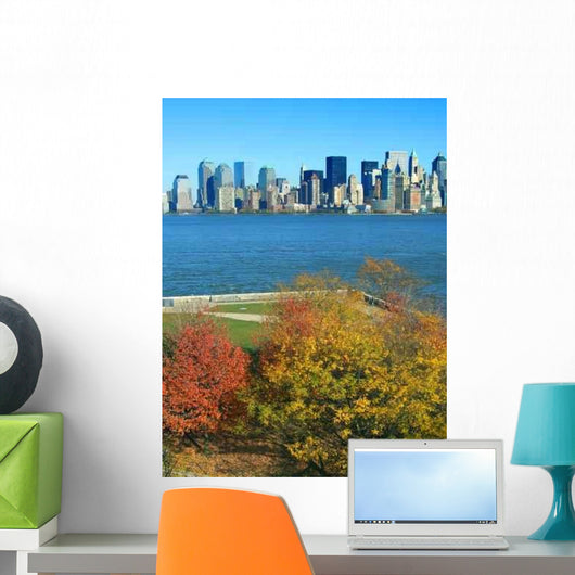 Lower Manhattan Seen from Wall Decal
