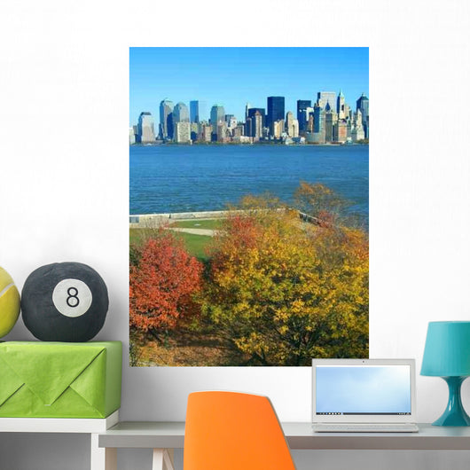 Lower Manhattan Seen from Wall Decal