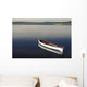 Canoe On Gander River, Gander Bay, Newfoundland And Labrador Wall Mural