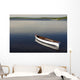 Canoe On Gander River, Gander Bay, Newfoundland And Labrador Wall Mural