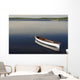 Canoe On Gander River, Gander Bay, Newfoundland And Labrador Wall Mural