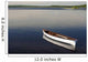 Canoe On Gander River, Gander Bay, Newfoundland And Labrador Wall Mural