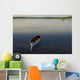 Canoe On Gander River, Gander Bay, Newfoundland And Labrador Wall Mural
