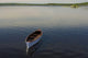 Canoe On Gander River, Gander Bay, Newfoundland And Labrador Wall Mural