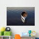 Canoe On Gander River, Gander Bay, Newfoundland And Labrador Wall Mural