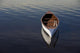 Canoe On Gander River, Gander Bay, Newfoundland And Labrador Wall Mural