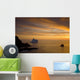 Sunrise And Iceberg Near Twillingate, Newfoundland And Labrador Wall Mural