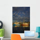 Fishing Boats, Durrell, Newfoundland And Labrador Wall Mural