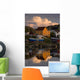 Reflection Of House In Water, Durrell, Newfoundland And Labrador Wall Mural