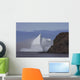 Iceberg In Fog, Twillingate, Newfoundland And Labrador Wall Mural