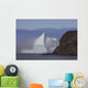 Iceberg In Fog, Twillingate, Newfoundland And Labrador Wall Mural