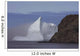 Iceberg In Fog, Twillingate, Newfoundland And Labrador Wall Mural