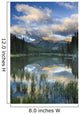 Elbow Lake, Kananaskis Country, Alberta Wall Mural