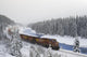 Canadian Pacific Train At Morant's Curve Along The Bow River Wall Mural