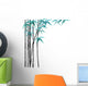 Black Bamboo Wall Decal