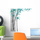 Black Bamboo Wall Decal