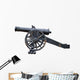Ancient Cannon with Cores Wall Decal