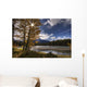 Athabasca River With Mount Fryatt In The Background Wall Mural